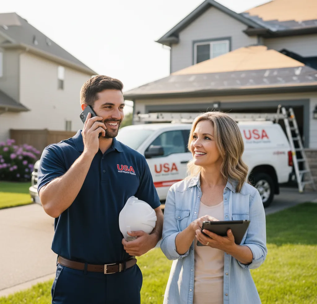 USA Roof Repair Experts customer support in East Haddam